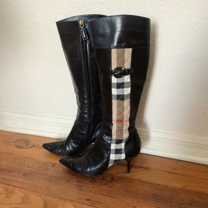 Burberry Knee High Boots